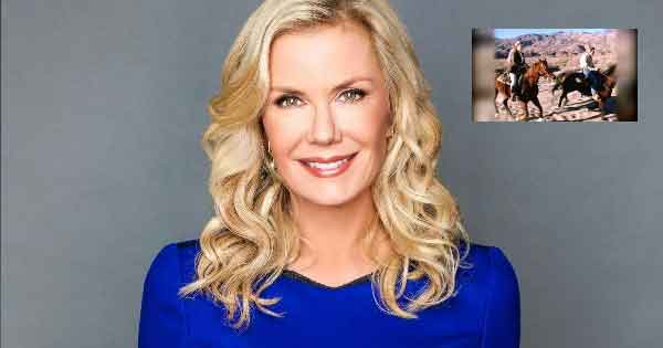 The Bold and the Beautiful's Katherine Kelly Lang gets back in the saddle after serious injury