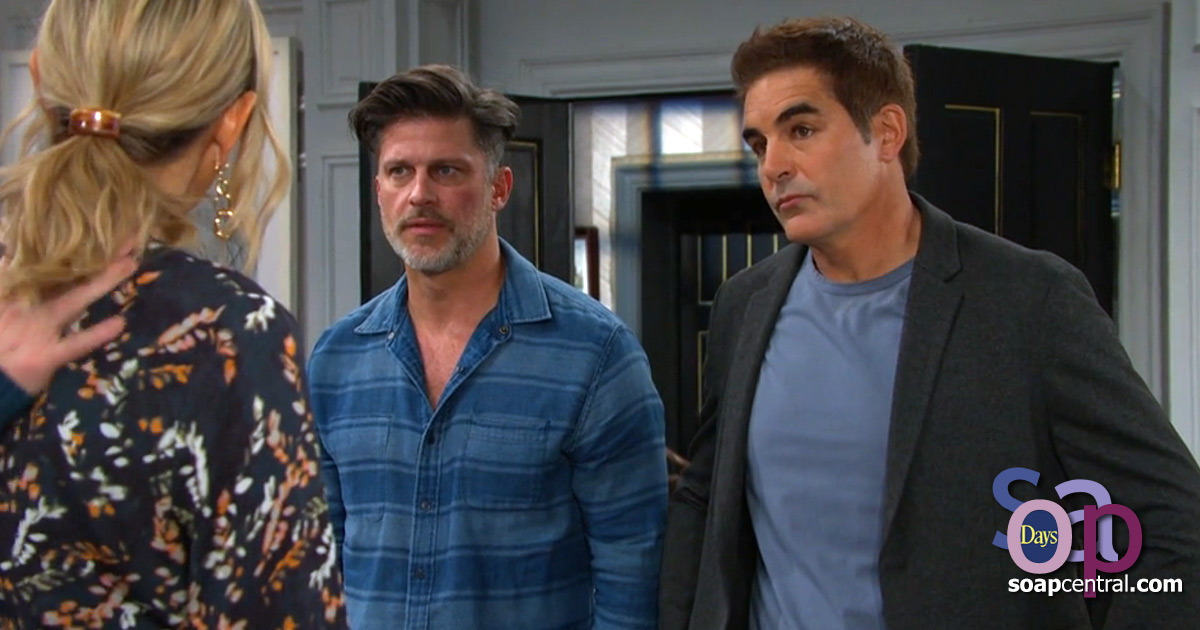 Rafe questions E.J. and Melinda about Sloan