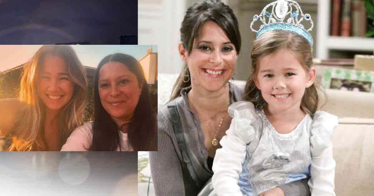 Robin and Emma today: General Hospital stars Kimberly McCullough and Brooklyn Rae Silzer share a tender reunion